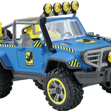 Schleich-S Παιχνίδι Μινιατούρα Σετ Off-Road Vehicle With Dino Outpost για 4+ Ετών 13εκ.