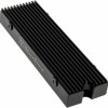 Silverstone M.2 Passive Cooler Slim-profile Aluminum Black Ψύξη Μ.2 SSD Μαύρο
