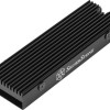 Silverstone M.2 Passive Cooler Slim-profile Aluminum Black Ψύξη Μ.2 SSD Μαύρο
