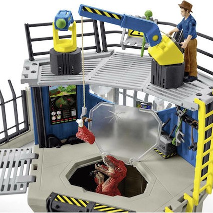 Schleich-S Παιχνίδι Μινιατούρα Σετ Large Dino Research Station για 4+ Ετών