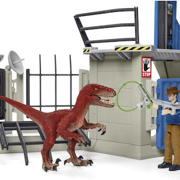 Schleich-S Παιχνίδι Μινιατούρα Σετ Large Dino Research Station για 4+ Ετών