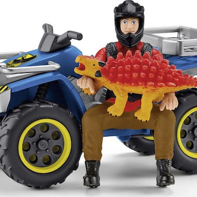 Schleich-S Παιχνίδι Μινιατούρα Σετ Quad Escape From Velociraptor για 4+ Ετών 19εκ.