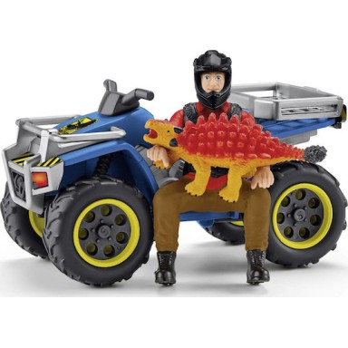 Schleich-S Παιχνίδι Μινιατούρα Σετ Quad Escape From Velociraptor για 4+ Ετών 19εκ.