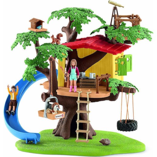Schleich-S Παιχνίδι Μινιατούρα Σετ Farm World Adventure Tree House για 3-8 Ετών