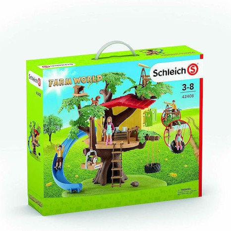 Schleich-S Παιχνίδι Μινιατούρα Σετ Farm World Adventure Tree House για 3-8 Ετών