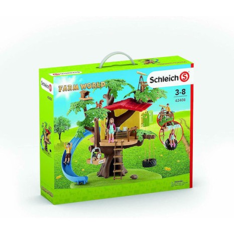 Schleich-S Παιχνίδι Μινιατούρα Σετ Farm World Adventure Tree House για 3-8 Ετών
