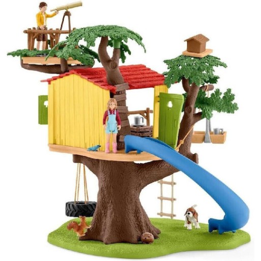 Schleich-S Παιχνίδι Μινιατούρα Σετ Farm World Adventure Tree House για 3-8 Ετών