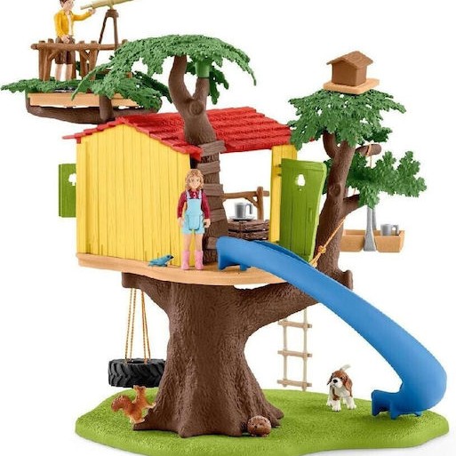 Schleich-S Παιχνίδι Μινιατούρα Σετ Farm World Adventure Tree House για 3-8 Ετών