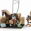 Schleich-S Παιχνίδι Μινιατούρα Σετ Washing Area Horse Club Emily για 5-12 Ετών