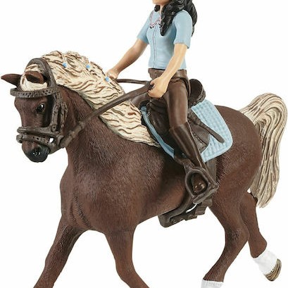 Schleich-S Παιχνίδι Μινιατούρα Σετ Washing Area Horse Club Emily για 5-12 Ετών