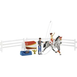 Schleich-S Παιχνίδι Μινιατούρα Horse Club Mia’s Vaulting Riding Set για 3+ Ετών