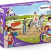 Schleich-S Παιχνίδι Μινιατούρα Horse Club Mia’s Vaulting Riding Set για 3+ Ετών