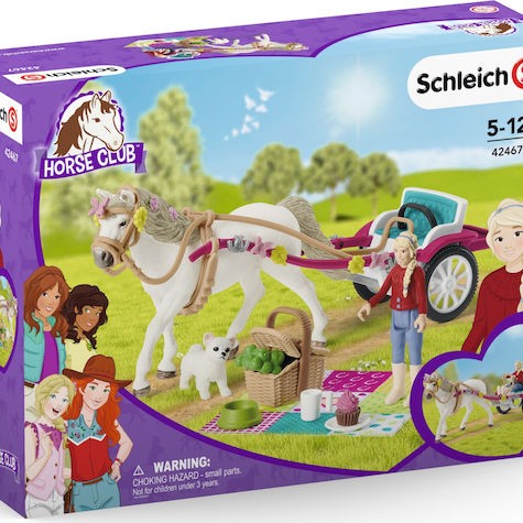 Schleich-S Παιχνίδι Μινιατούρα Σετ Carriage for Horse Club Horse Show για 5-12 Ετών