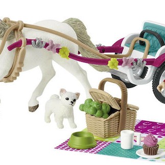 Schleich-S Παιχνίδι Μινιατούρα Σετ Carriage for Horse Club Horse Show για 5-12 Ετών