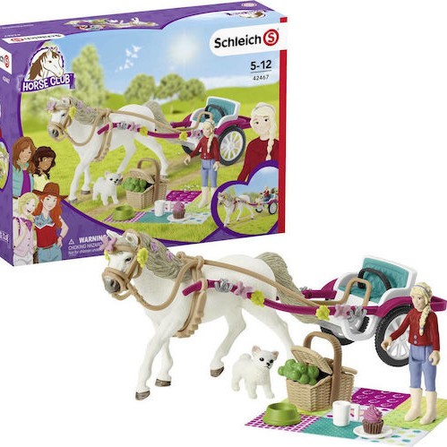 Schleich-S Παιχνίδι Μινιατούρα Σετ Carriage for Horse Club Horse Show για 5-12 Ετών