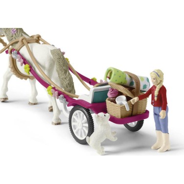 Schleich-S Παιχνίδι Μινιατούρα Σετ Carriage for Horse Club Horse Show για 5-12 Ετών