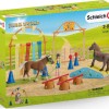 Schleich-S Παιχνίδι Μινιατούρα Σετ Farm World Pony Agility Training για 3-8 Ετών