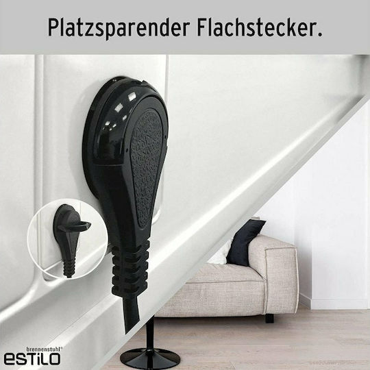 Brennenstuhl Βάση Φόρτισης με 2 Θύρες USB-A σε Γκρι χρώμα (1150020010)