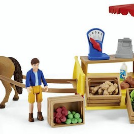 Schleich-S Παιχνίδι Μινιατούρα Σετ Farm World για 3-8 Ετών