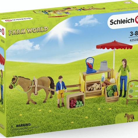 Schleich-S Παιχνίδι Μινιατούρα Σετ Farm World για 3-8 Ετών
