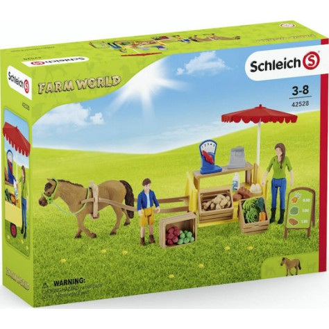 Schleich-S Παιχνίδι Μινιατούρα Σετ Farm World για 3-8 Ετών