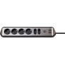 Brennenstuhl Estilo Πολύπριζο 6 Θέσεων με 2 USB-A και Καλώδιο 2m