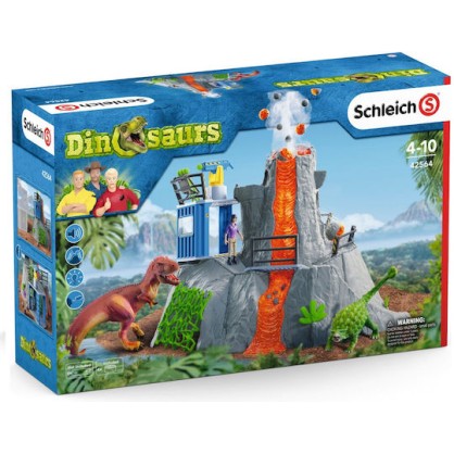 Schleich-S Παιχνίδι Μινιατούρα Ηφαίστειο Αρχηγείο Εξερεύνησης για 4+ Ετών