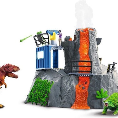 Schleich-S Παιχνίδι Μινιατούρα Ηφαίστειο Αρχηγείο Εξερεύνησης για 4+ Ετών