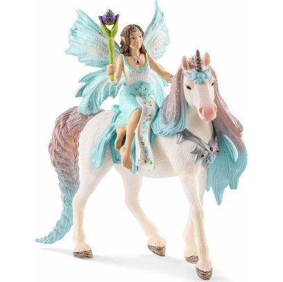 Schleich-S Παιχνίδι Μινιατούρα Fairy Eyela with Princess Unicorn Bayala για 7-12 Ετών 18εκ.