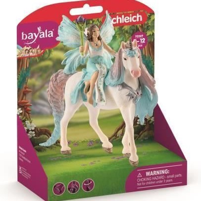Schleich-S Παιχνίδι Μινιατούρα Fairy Eyela with Princess Unicorn Bayala για 7-12 Ετών 18εκ.