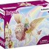 Schleich-S Παιχνίδι Μινιατούρα Fairy in Flight on Winged Lion Bayala για 3+ Ετών 18εκ.