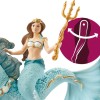 Schleich-S Mermaid Eyela On Underwater Horse