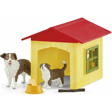 Schleich-S Παιχνίδι Μινιατούρα Farm World Doghouse για 3+ Ετών