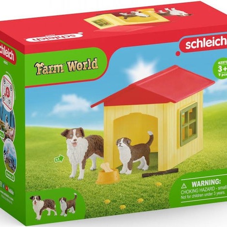 Schleich-S Παιχνίδι Μινιατούρα Farm World Doghouse για 3+ Ετών