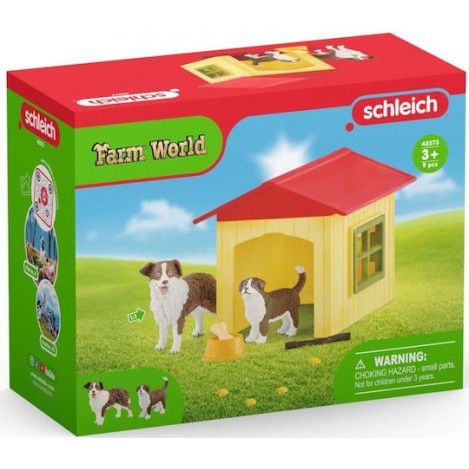 Schleich-S Παιχνίδι Μινιατούρα Farm World Doghouse για 3+ Ετών