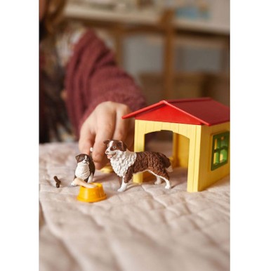 Schleich-S Παιχνίδι Μινιατούρα Farm World Doghouse για 3+ Ετών