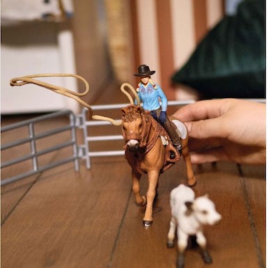 Schleich-S Παιχνίδι Μινιατούρα Cowgirl Team για 3+ Ετών