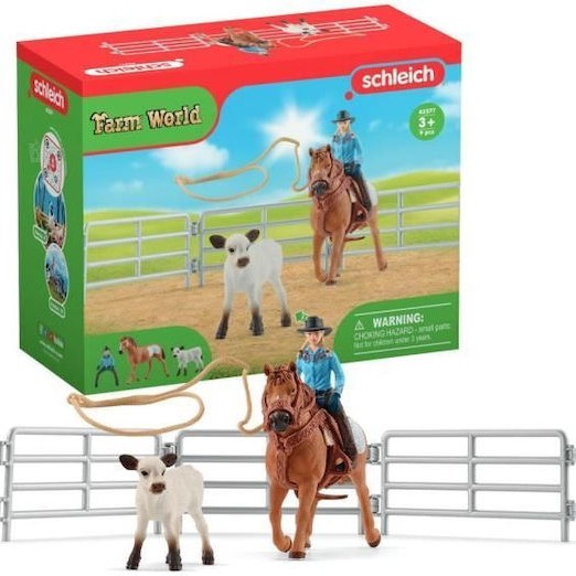 Schleich-S Παιχνίδι Μινιατούρα Cowgirl Team για 3+ Ετών