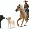 Schleich-S Παιχνίδι Μινιατούρα Farm World: Westernreiten για 3+ Ετών