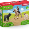 Schleich-S Παιχνίδι Μινιατούρα Farm World: Westernreiten για 3+ Ετών