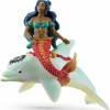 Schleich-S Παιχνίδι Μινιατούρα Isabelle On Dolphin Πολύχρωμο για 5-12 Ετών