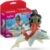 Schleich-S Παιχνίδι Μινιατούρα Isabelle On Dolphin Πολύχρωμο για 5-12 Ετών