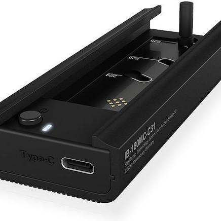 Icy Box Θήκη για Σκληρό Δίσκο M.2 PCI Express / SATA III NVME με σύνδεση USB 3.2 Type-C
