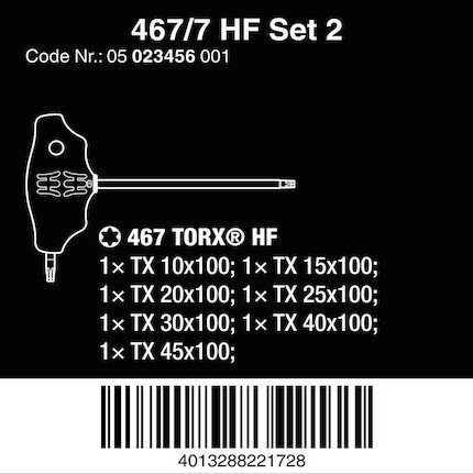 Wera Σετ 7 Κατσαβίδια