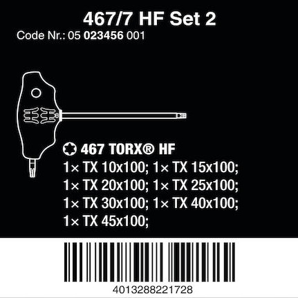 Wera Σετ 7 Κατσαβίδια