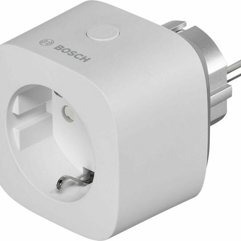 Bosch Smart Home Plug Compact Smart Μονόπριζο Ασφαλείας με Διακόπτη