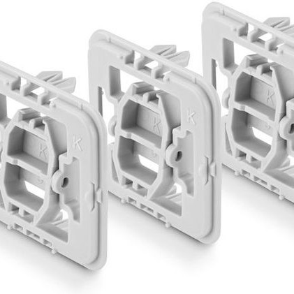 Bosch Βάση Στήριξης Διακόπτη Smart Home Adapter 3τμχ σε Λευκό Χρώμα 8750000414