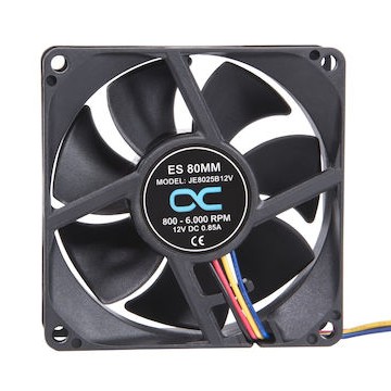 Alphacool Ανεμιστήρας 80mm 4-Pin 7V (24829)