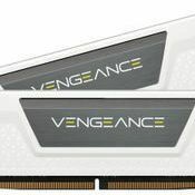 Corsair Vengeance White DDR5 32GB RAM με 2x16GB Modules και Ταχύτητα 5200 για Desktop
