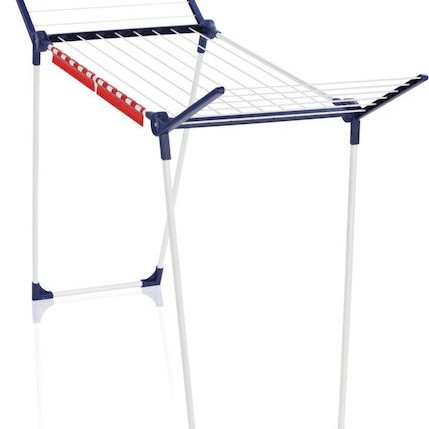 Leifheit Pegasus 150 Πτυσσόμενη Απλώστρα Δαπέδου από Μέταλλο με Μήκος Απλώματος 18m